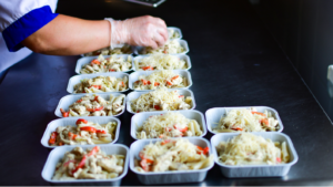 Dishing up meals