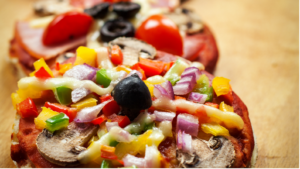 Vegetable pizza
