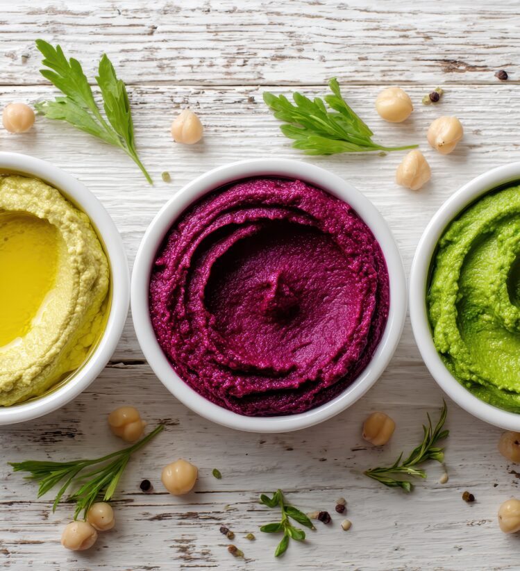 trio of dips