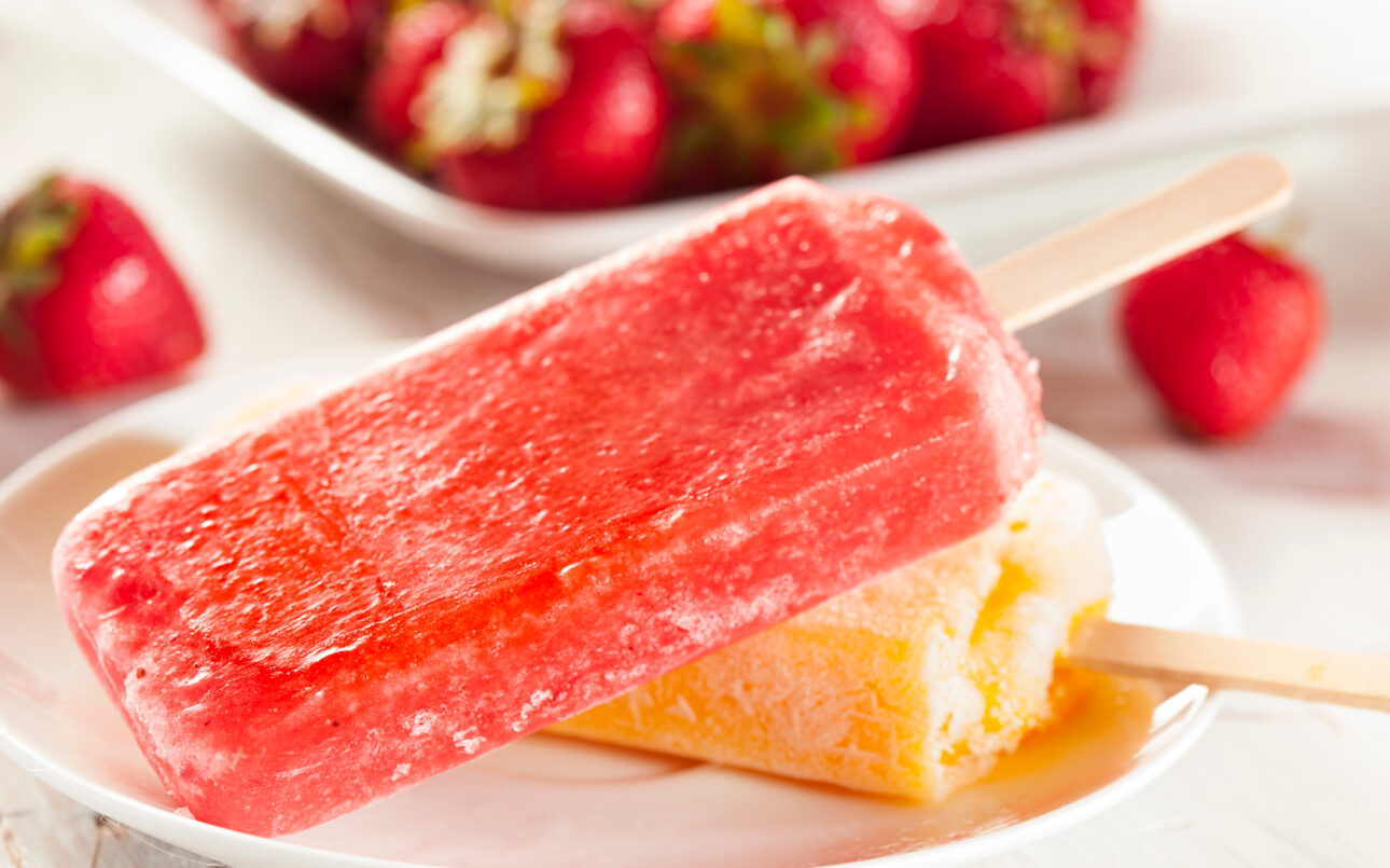 frozen fruit poles