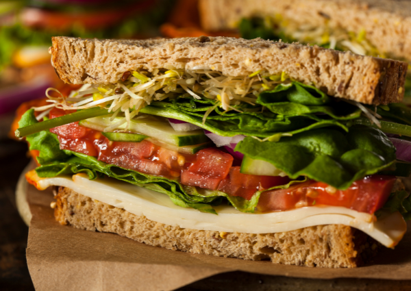 Vegetable sandwich