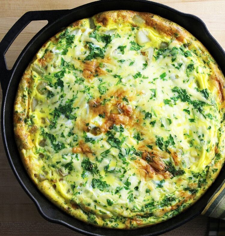 Chicken and leek frittata Recipe | Healthy Eating Advisory Service