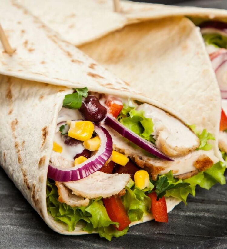 Chicken, chilli and lime corn tortillas Recipe | Healthy Eating ...