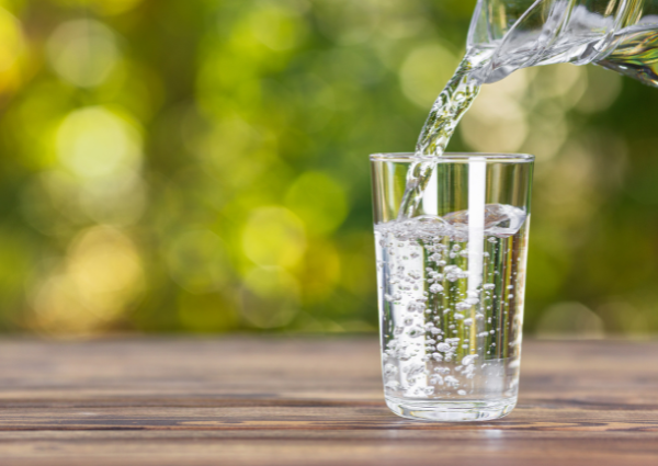 Glass of water