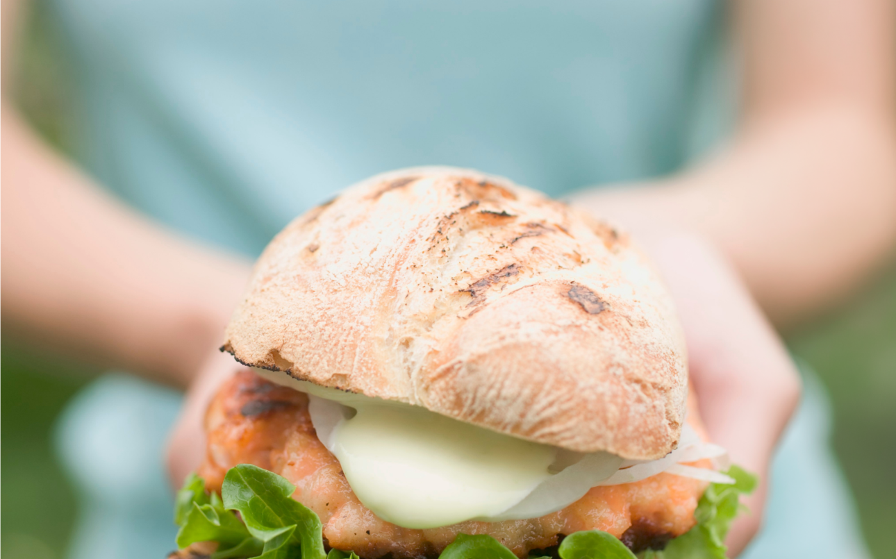 chicken burger