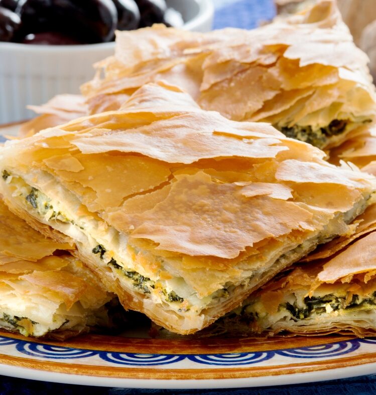 Spinach and ricotta filo pie Recipe | Healthy Eating Advisory Service