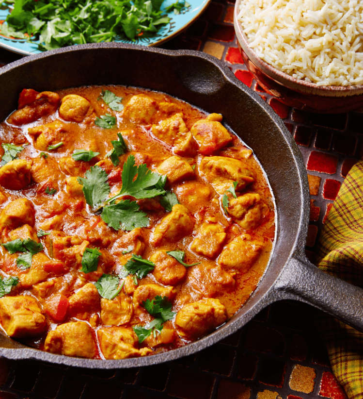 Sri Lankan chicken curry with coconut rice Recipe | Healthy Eating ...